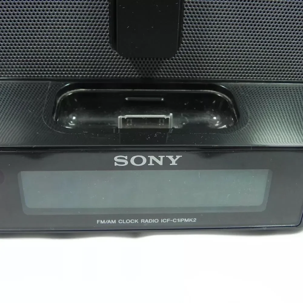 Sony Dream Machine FM/AM Clock Radio Dual Alarm ICF-C1iPMK2 iPod iPhone Dock